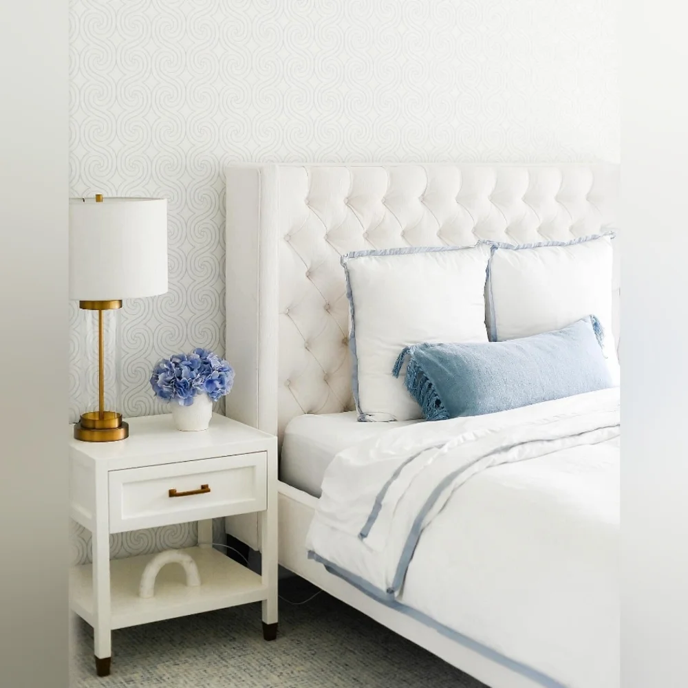Belvedere Flannel Duvet Cover, Queen, By Serena & Lily
